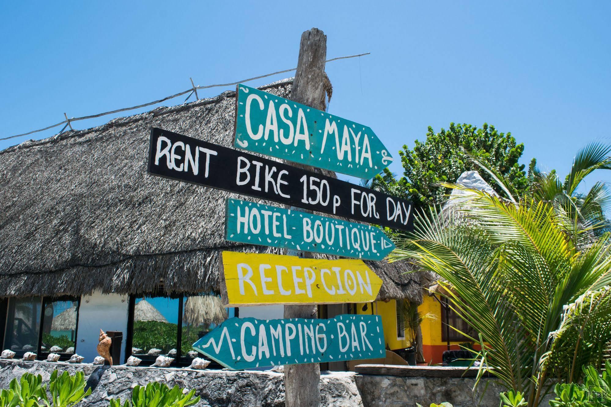 卡萨玛雅德何塞利马酒店 Isla Holbox 外观 照片